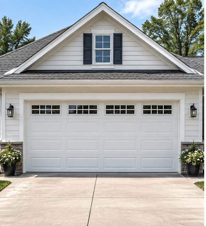 Traditional steel garage door inspiration