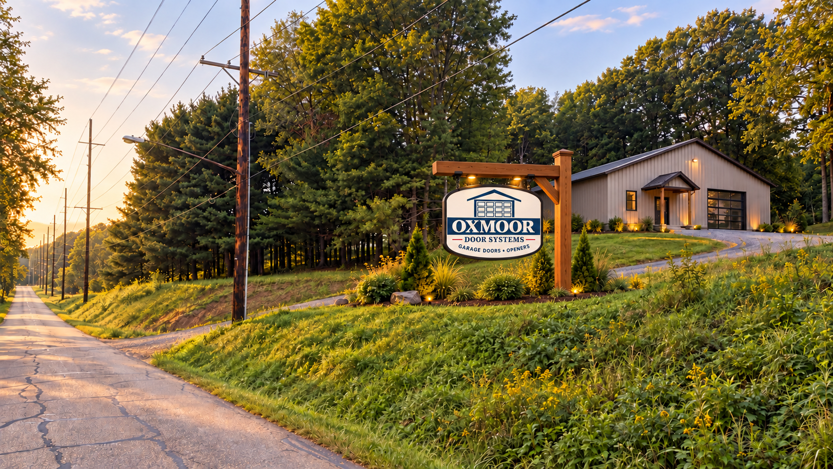 Concept rendering of the new Oxmoor Door Systems home base on Mill Road in Loudonville