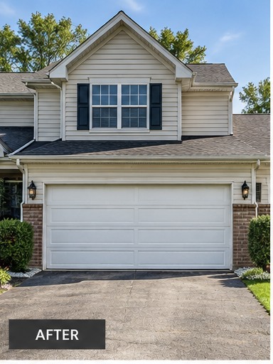 Garage after replacement
