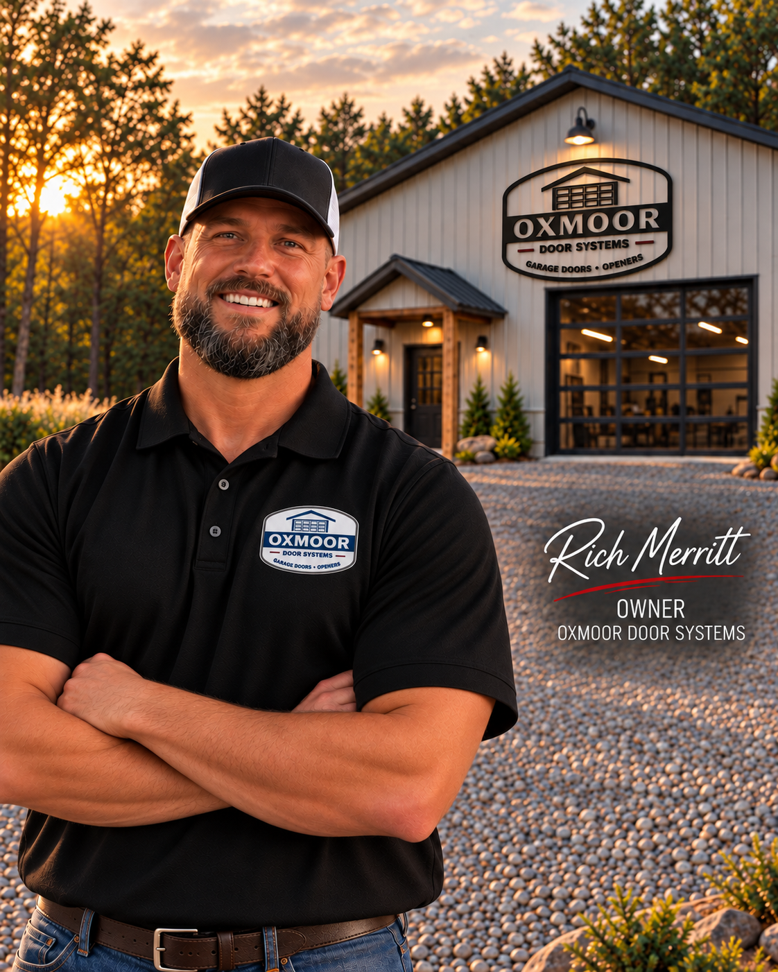 Rich Merritt, owner of Oxmoor Door Systems