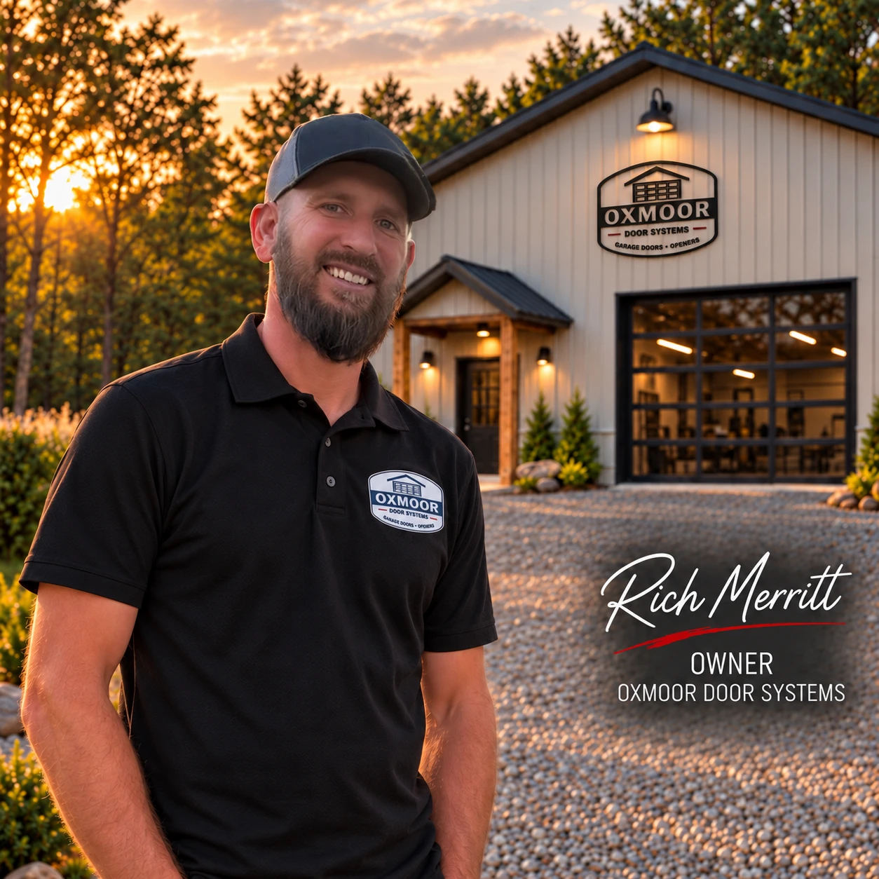 Rich Merritt, owner of Oxmoor Door Systems